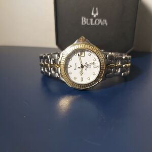 Bulova marine star 100m vintage watch